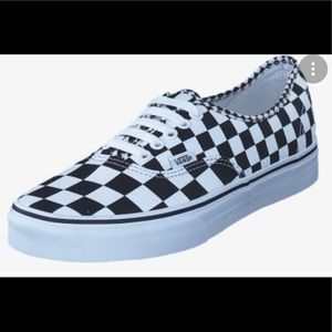 VANS AUTHENTIC MIX CHECKER SKATE SNEAKERS